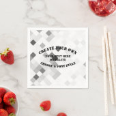 独自の作成 スタンダードカクテルナプキン (インサイチュ)