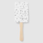 独自の作成 – スターグリッター ハンドファン (裏面)