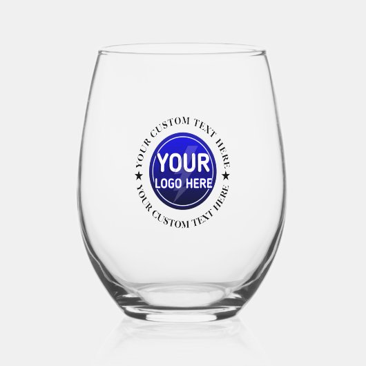 独自の作成 ステムなしワイングラス (正面)