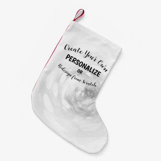 独自の作成 スモールクリスマスストッキング (正面 (吊り時))
