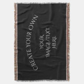 独自の作成 スローブランケット (正面縦)