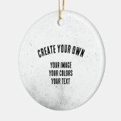 独自の作成 セラミックオーナメント (左)