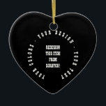 独自の作成 セラミックオーナメント<br><div class="desc">自分のパーティーカスタムとイベントの好意と供給、ギフトパーソナライズされた、プロモーション商品などを作成する。Zazzle上のプリントプランダーを参照して私たちのコレクション全体を表示する。</div>