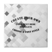 独自の作成 タイル (正面)