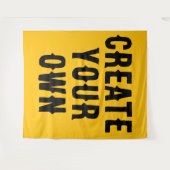 独自の作成 タペストリー (正面(横))