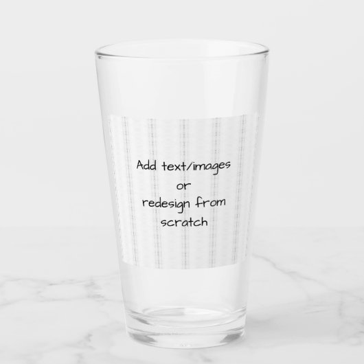 独自の作成 タンブラーグラス (正面)