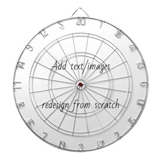 独自の作成 ダーツボード (正面)
