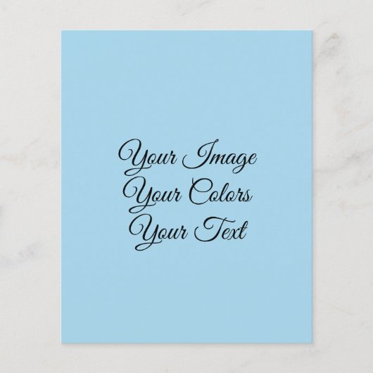 独自の作成 チラシ (正面)