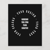 独自の作成 チラシ (正面)