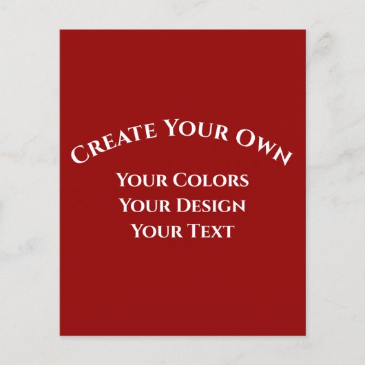 独自の作成 チラシ (正面)