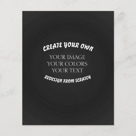 独自の作成 チラシ (正面)