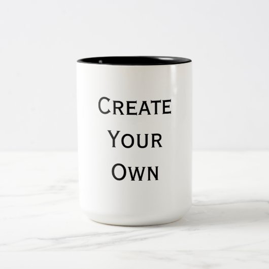 独自の作成 ツートーンマグカップ (中央)