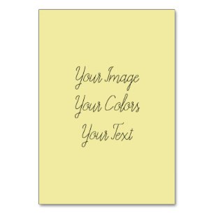 独自の作成 テーブルナンバー