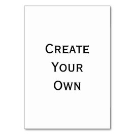 独自の作成 テーブルナンバー