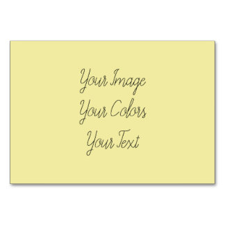 独自の作成 テーブルナンバー