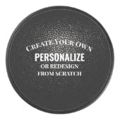 独自の作成 – デザイン独自のカスタム アイスホッケーパック (正面)