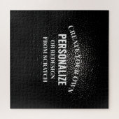 独自の作成 – デザイン独自のカスタム ジグソーパズル (横)