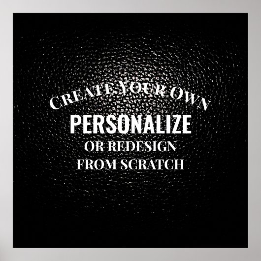 独自の作成 – デザイン独自のカスタム ポスター (正面)