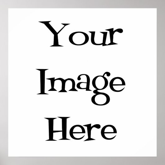 独自の作成:デザイン独自のカスタム ポスター (正面)