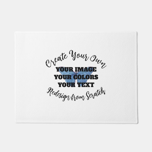 独自の作成 ドアマット (正面)