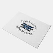 独自の作成 ドアマット (アングル)