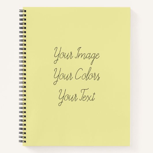 独自の作成 ノートブック (正面)