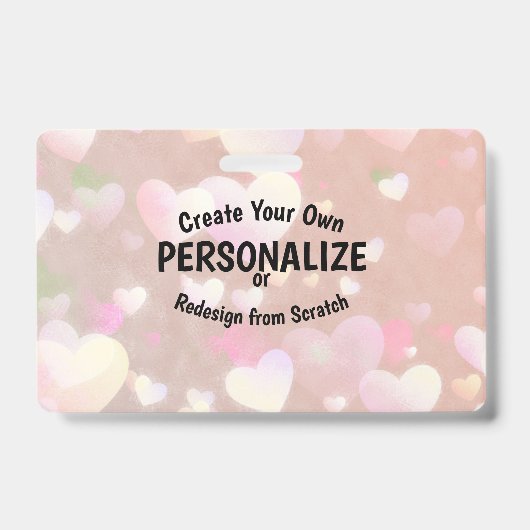 独自の作成 バッジ (正面)