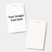 独自の作成 バッジ (正面＆裏面)