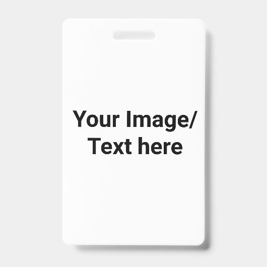 独自の作成 バッジ (正面)