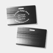 独自の作成 バッジ (Front & Back)