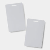 独自の作成 バッジ (正面＆裏面)