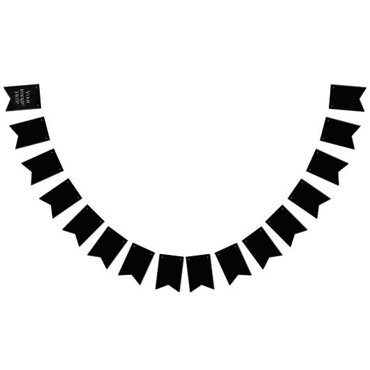 独自の作成 バンティングフラッグ (全)