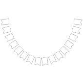 独自の作成 バンティングフラッグ (全)