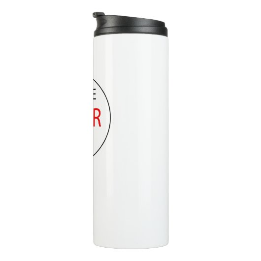 独自の作成 – パーソナライズされた / カスタム旅行 タンブラー (回転右)