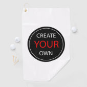 独自の作成 – パーソナライズされた、ブランド/カスタム ゴルフタオル (インサイチュ)