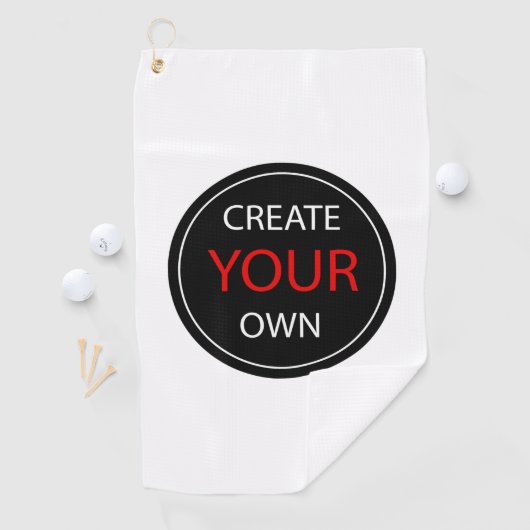 独自の作成 – パーソナライズされた、ブランド/カスタム ゴルフタオル (インサイチュ)