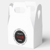 独自の作成 – パーソナライズされた、ブランド/カスタム フェイバーボックス (オープン)