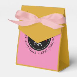 独自の作成 – パーソナライズされた、ブランド/カスタム フェイバーボックス