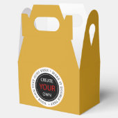 独自の作成 – パーソナライズされた、ブランド/カスタム フェイバーボックス (オープン)