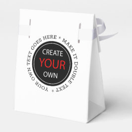 独自の作成 – パーソナライズされた、ブランド/カスタム フェイバーボックス