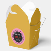 独自の作成 – パーソナライズされた、ブランド/カスタム フェイバーボックス (オープン)