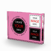 独自の作成 – パーソナライズされた、ブランド/カスタム フォトブロック (右)