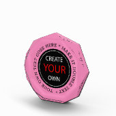 独自の作成 – パーソナライズされた、ブランド/カスタム フォトブロック (右)