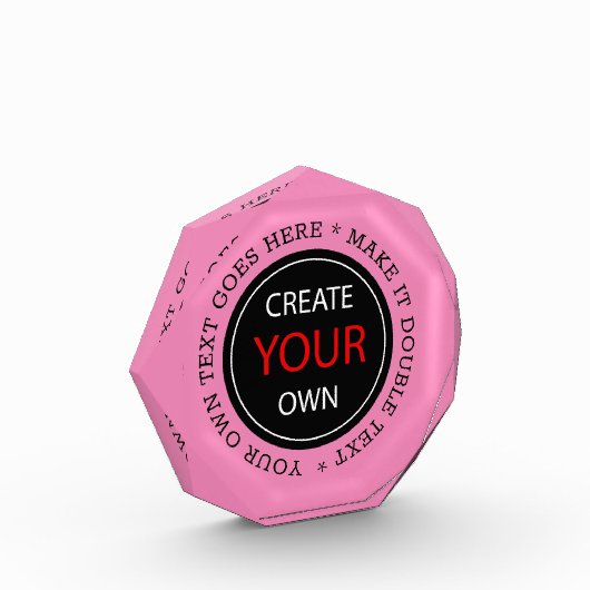 独自の作成 – パーソナライズされた、ブランド/カスタム フォトブロック (左)