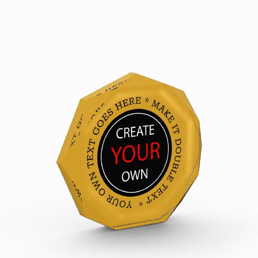 独自の作成 – パーソナライズされた、ブランド/カスタム フォトブロック (左)