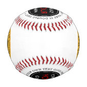 独自の作成 – パーソナライズされた、ブランド/カスタム 野球ボール (正面)