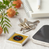 独自の作成 – パーソナライズされた、ブランド/写真 キーホルダー (側面)