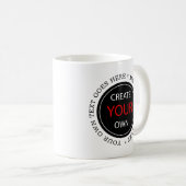 独自の作成 – パーソナライズされた、ブランド/写真 コーヒーマグカップ (正面右)