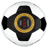 独自の作成 – パーソナライズされた、ブランド/写真 サッカーボール (回転)