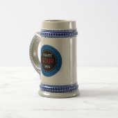 独自の作成 – パーソナライズされた、ブランド/写真 ビールジョッキ (正面左)